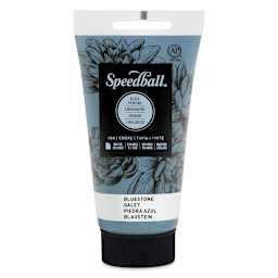 Speedball Water-Soluble Block Printing Ink - Bluestone, 2.5 oz