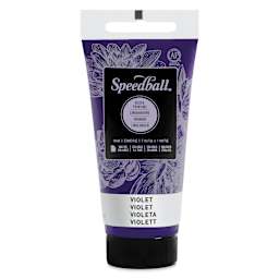 Speedball Water-Soluble Block Printing Ink - Violet, 1.25 oz