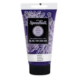 Speedball Water-Soluble Block Printing Ink - Violet, 2.5 oz
