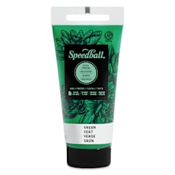 Speedball Water-Soluble Block Printing Ink - Green, 1.25 oz