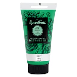 Speedball Water-Soluble Block Printing Ink - Green, 2.5 oz