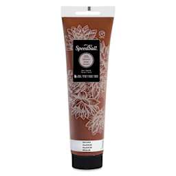 Speedball Water-Based Block Printing Ink - Brown, 5 oz