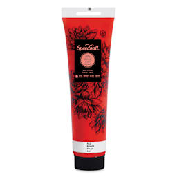 Speedball Water-Soluble Block Printing Ink - Red, 5 oz