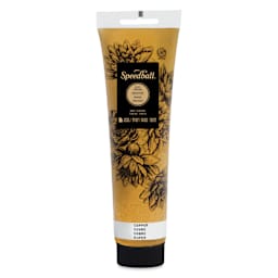 Speedball Water-Soluble Block Printing Ink - Copper (Metallic), 5 oz