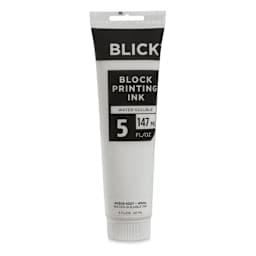 Blick Water-Soluble Block Printing Ink - White, 5 oz