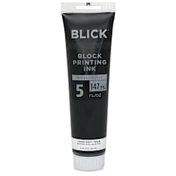 Blick Water-Soluble Block Printing Ink - Black, 5 oz