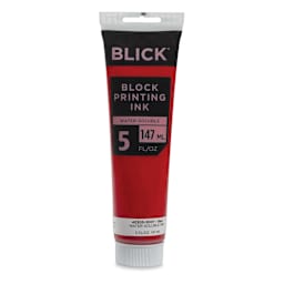 Blick Water-Soluble Block Printing Ink - Red, 5 oz