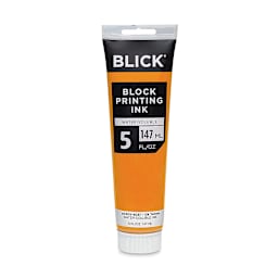 Blick Water-Soluble Block Printing Ink - Dark Yellow, 5 oz