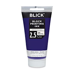 Blick Water-Soluble Block Printing Ink - Violet, 2.5 oz