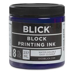 Blick Water-Soluble Block Printing Ink - Violet, 8 oz