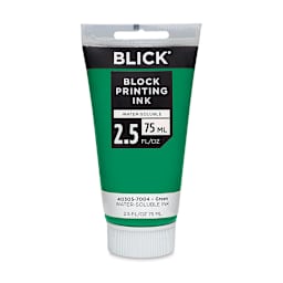 Blick Water-Soluble Block Printing Ink - Green, 2.5 oz