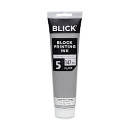 Blick Water-Soluble Block Printing Ink - Silver (Metallic), 5 oz