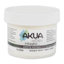 Akua Intaglio Ink - Opaque White, 59 ml