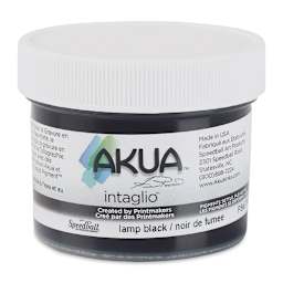 Akua Intaglio Ink - Lamp Black, 59 ml