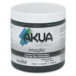Akua Intaglio Ink - Mars Black, 237 ml