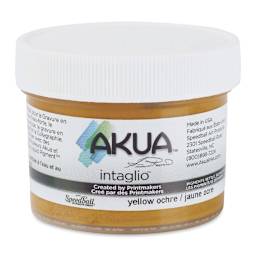 Akua Intaglio Ink - Yellow Ochre, 59 ml