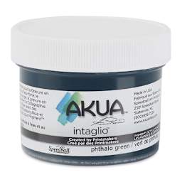 Akua Intaglio Ink - Phthalo Green, 59 ml