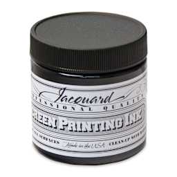 Jacquard Screen Printing Ink - Black, 4 oz