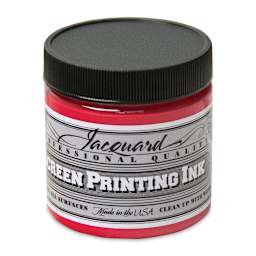 Jacquard Screen Printing Ink - Opaque Red, 4 oz