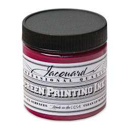 Jacquard Screen Printing Ink - Magenta, 4 oz