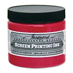 Jacquard Screen Printing Ink - Opaque Rubine, 16 oz