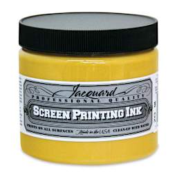 Jacquard Screen Printing Ink - Opaque Ochre, 16 oz