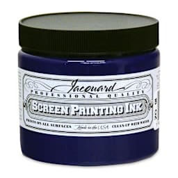 Jacquard Screen Printing Ink - Blue, 16 oz