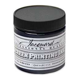 Jacquard Screen Printing Ink - Navy, 4 oz