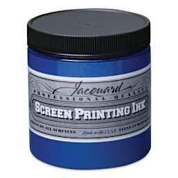 Jacquard Screen Printing Ink - Process Cyan, 8 oz