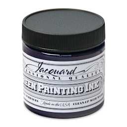 Jacquard Screen Printing Ink - Violet, 4 oz