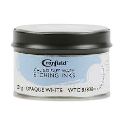Cranfield Caligo Safe Wash Etching Ink - Opaque White, 250 g Can (Front)