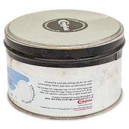 Cranfield Caligo Safe Wash Etching Ink - Opaque White, 500 g Can (Back)