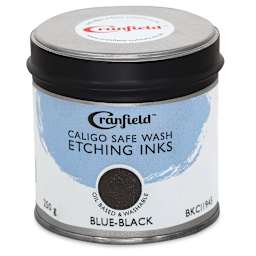 Cranfield Caligo Safe Wash Etching Ink - Blue Black, 250 g Can - front