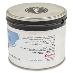 Cranfield Caligo Safe Wash Etching Ink - Process Red (Magenta), 500 g Can - back