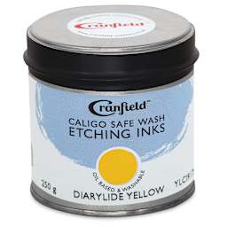 Cranfield Caligo Safe Wash Etching Ink - Diarylide Yellow, 250 g Can - front