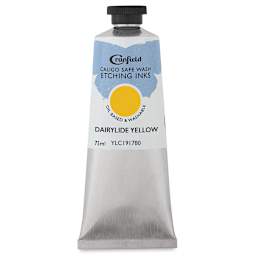 Cranfield Caligo Safe Wash Etching Ink - Diarylide Yellow, 75 ml Tube