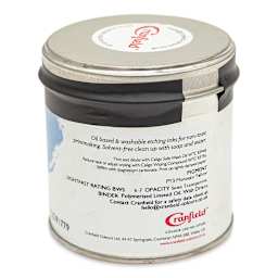 Cranfield Caligo Safe Wash Etching Ink - Process Yellow (Arylide), 250 g Can - back