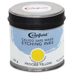 Cranfield Caligo Safe Wash Etching Ink - Process Yellow (Arylide), 250 g Can - front
