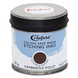 Cranfield Caligo Safe Wash Etching Ink - Carbazole Violet, 250 g Can - front