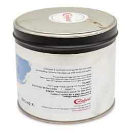 Cranfield Caligo Safe Wash Etching Ink - Phthalo Green, 500 g Can - back
