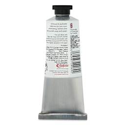 Cranfield Caligo Safe Wash Relief Ink - Peach, 75 ml, back of tube