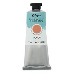 Cranfield Caligo Safe Wash Relief Ink - Peach, 75 ml tube