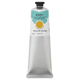 Cranfield Caligo Safe Wash Relief Ink - Yellow Ochre, 150 ml