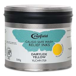 Cranfield Caligo Safe Wash Relief Ink - Diarylide Yellow, 500 g