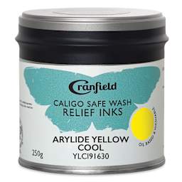 Cranfield Caligo Safe Wash Relief Ink - Arylide Yellow Cool, 250 g