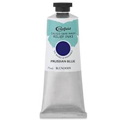 Cranfield Caligo Safe Wash Relief Ink - Prussian Blue, 75 ml
