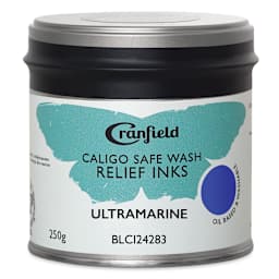 Cranfield Caligo Safe Wash Relief Ink - Ultramarine, 250 g