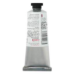 Cranfield Caligo Safe Wash Relief Ink - Pale Violet, 75 ml, back of tube