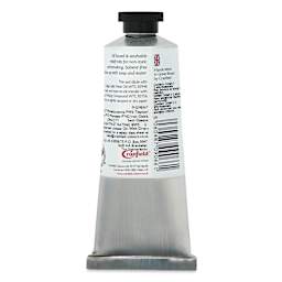 Cranfield Caligo Safe Wash Relief Ink - Sage Green, 75 ml, back of tube