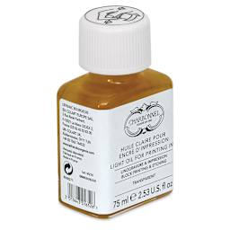 Charbonnel Water Washable Printing Ink Oil - 75 ml, at an angle